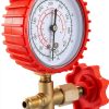 Pasuihcay Automotive Air Conditioner Manifold Gauge Red &-3