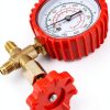 Pasuihcay Automotive Air Conditioner Manifold Gauge Red &-6