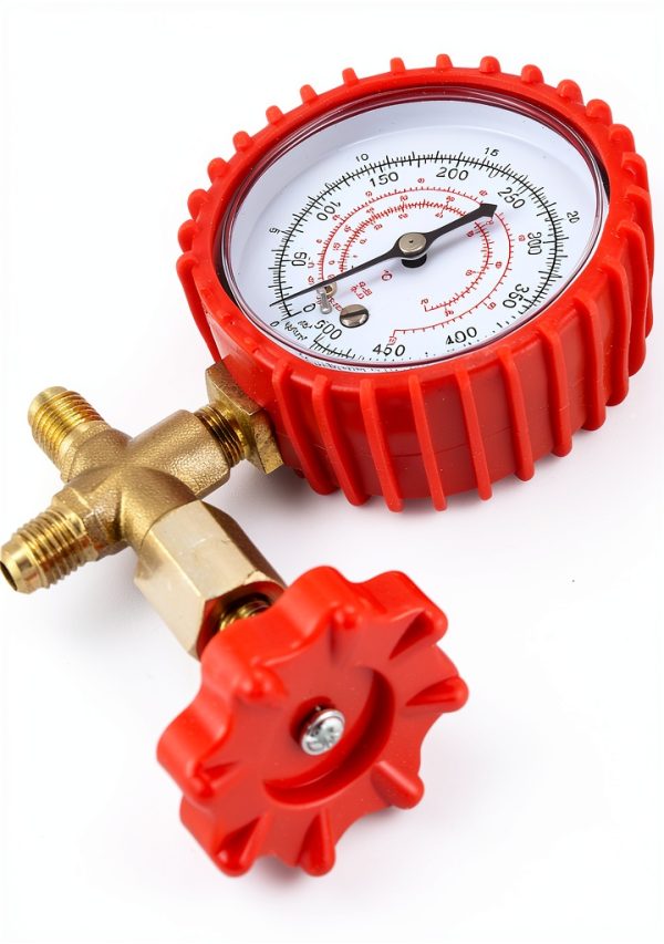 Pasuihcay Automotive Air Conditioner Manifold Gauge Red &-6