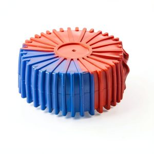PATIKIL Rubber Manifold Gauge Cover Red Blue-0
