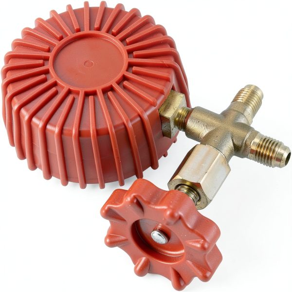 Pasuihcay Automotive Air Conditioner Manifold Gauge Red &-1