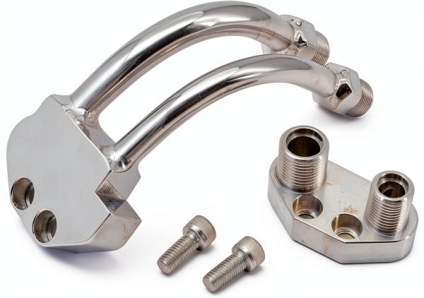 Tektall A/C Compressor Curved Manifold for Sanden SD7B10-0