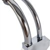 JEGS Aluminum Chrome Plated A/C Manifold-1