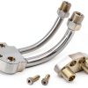 Tektall A/C Compressor Curved Manifold for Sanden SD7B10-2