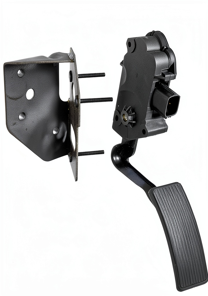 Brake pedal sensor installed on a vehicle brake assembly