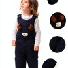 CozyKids Fleece Overalls Warm Adjustable Snowsuit for Babies-3