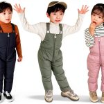 Generic Waterproof Kids Snow Pants Green 12-24 Months-1