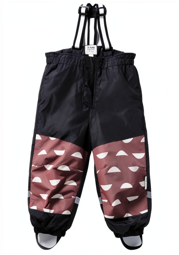 Kids Snow Pants Waterproof Unisex Insulated-0