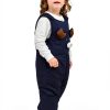 CozyKids Fleece Overalls Warm Adjustable Snowsuit for Babies-2