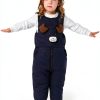 CozyKids Fleece Overalls Warm Adjustable Snowsuit for Babies-4