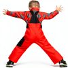 Obermeyer Snow Bib Pants Boys Red Size 1 Polyester Fleece Waist-2