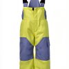 Obermeyer Boys Snow Bib Pants 65037 Yellow Chameleon Size 4-3