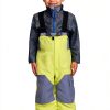 Obermeyer Boys Snow Bib Pants 65037 Yellow Chameleon Size 4-0