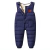 Kids Snow Pants by Generic Waterproof Fleece‑Lined Overalls-3