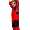 Obermeyer Snow Bib Pants Boys Red Size 1 Polyester Fleece Waist-1
