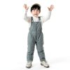 Generic Girls Snow Bibs Waterproof Fleece Lining Fit BvrwJD1QX-2