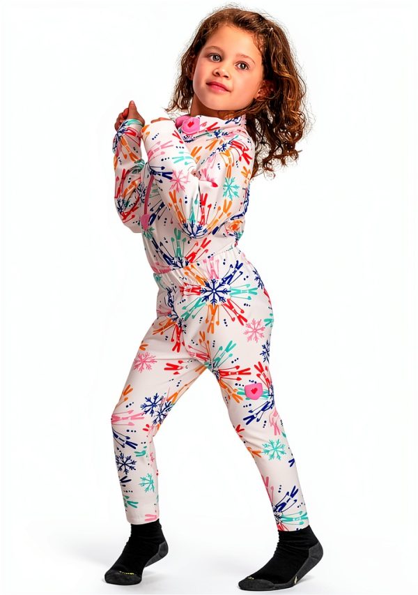 Obermeyer Unisex Ski Snow Pants - White Multi-Color Skiflake, X-Large-5