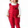 Toddler Snow Pants Overalls KidCo Watermelon Red 3-6 Months-1