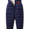 Kids Snow Pants by Generic Waterproof Fleece‑Lined Overalls-1