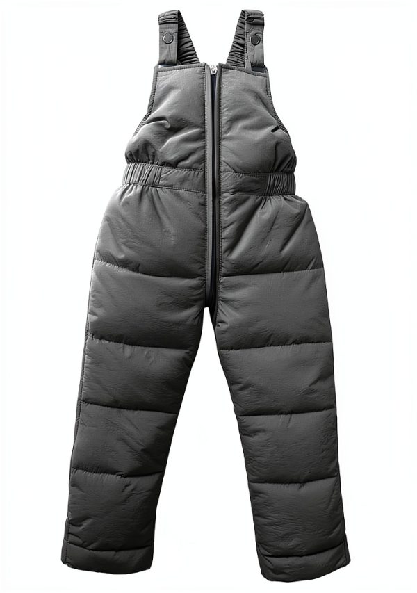 Generic Girls Snow Bibs Waterproof Fleece Lining Fit BvrwJD1QX-1