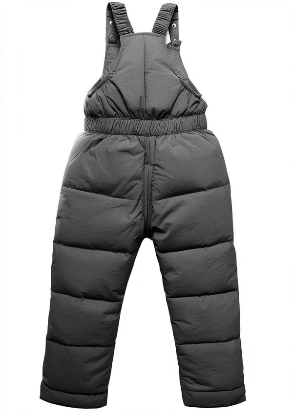 Generic Girls Snow Bibs Waterproof Fleece Lining Fit BvrwJD1QX-3