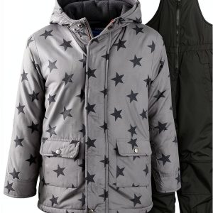ArcticKids Boys Snow Suit 99967889 Insulated Waterproof Winter Outfit-0