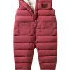 Toddler Snow Pants Overalls KidCo Watermelon Red 3-6 Months-2
