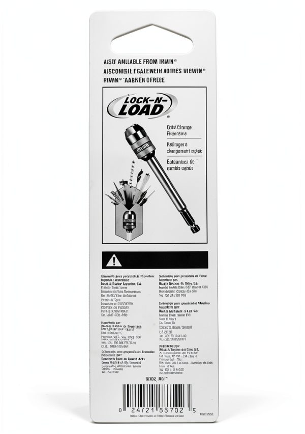Irwin 6" Extension Bit - Blend Material, Powder Coated, Multi-Size-2