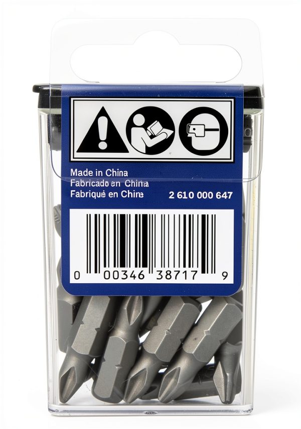 Bosch Impact Tough Phillips Insert Bit 1in 15-Piece Set-1