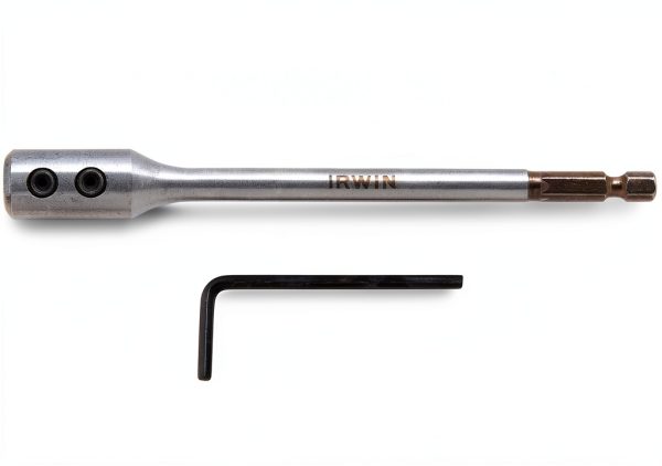 Irwin 6" Extension Bit - Blend Material, Powder Coated, Multi-Size-0