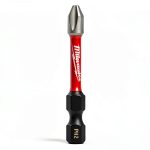 MILWAUKEE ELECTRIC TOOL 48-32-5004 Shockwave 2" Power Bit Phillips #2 15 Piece Contractor Pack-0