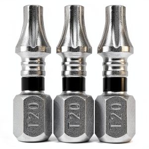 Makita Impact XPS™ T20 Torx 1" Insert Bit, 5 Pack, Nickel Finish-0