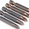 DEWALT Screwdriver Set #2 Phillips 2-Inch Power Bit 5-Pack DW2115-4