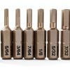 Wiha 72596 10 Piece Bit Set Hex Inch-0