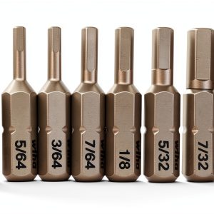 Wiha 72596 10 Piece Bit Set Hex Inch-0