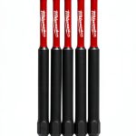 MILWAUKEE ELECTRIC TOOL 48-32-4564 Shockwave 3-1/2" Power Bit Phillips #2 5 Pack-0