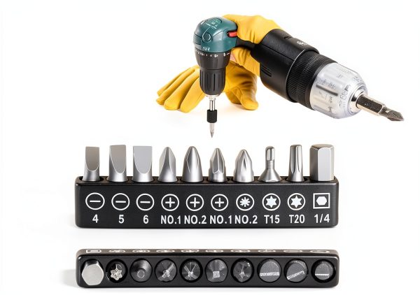 FAWAIKTU Flexible Drill Bit Extension Set 24pcs 105 Angle Black-5
