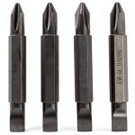 DEWALT Screwdriver Set, #2 Phillips / No. 8 Slotted Double Ended Bit, 6-Pack (DW2024B6)-0