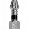Makita Impact XPS™ T20 Torx 1" Insert Bit, 5 Pack, Nickel Finish-1