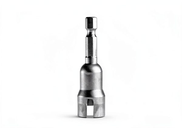 Hex Shank Wing Nut Driver Socket - Butterfly Adapter for Drill, Silver-3