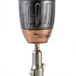 Hex Shank Wing Nut Driver Socket - Butterfly Adapter for Drill, Silver-0