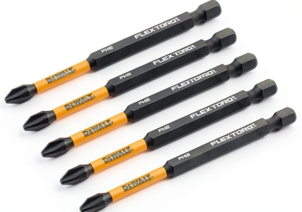 DEWALT ACCESSORIES DWA3PH2IR5 3.5" Impact #2 Phil Bit, 5 Piece (1 Pack)-2