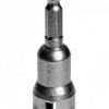 Hex Shank Wing Nut Driver Socket - Butterfly Adapter for Drill, Silver-1