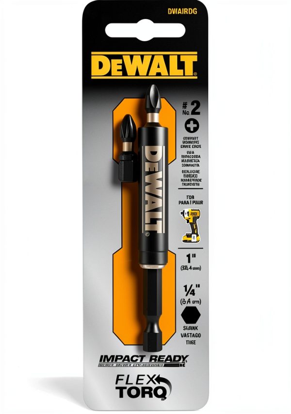DEWALT DWAIRDG IR Drive Guide 3 Piece Impact Ready Brushed Metal Set-2