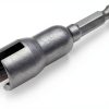 Hex Shank Wing Nut Driver Socket - Butterfly Adapter for Drill, Silver-2