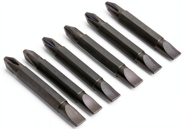DEWALT Screwdriver Set, #2 Phillips / No. 8 Slotted Double Ended Bit, 6-Pack (DW2024B6)-2
