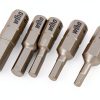 Wiha 71397 6 Piece Hex Insert Bit Set - Metric-1