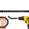 FAWAIKTU Flexible Drill Bit Extension Set 24pcs 105 Angle Black-3